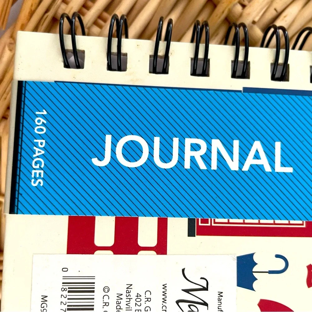 Markings by C.R. Gibson London/NYC  Reversible Journal & set of 2 notebooks NWT